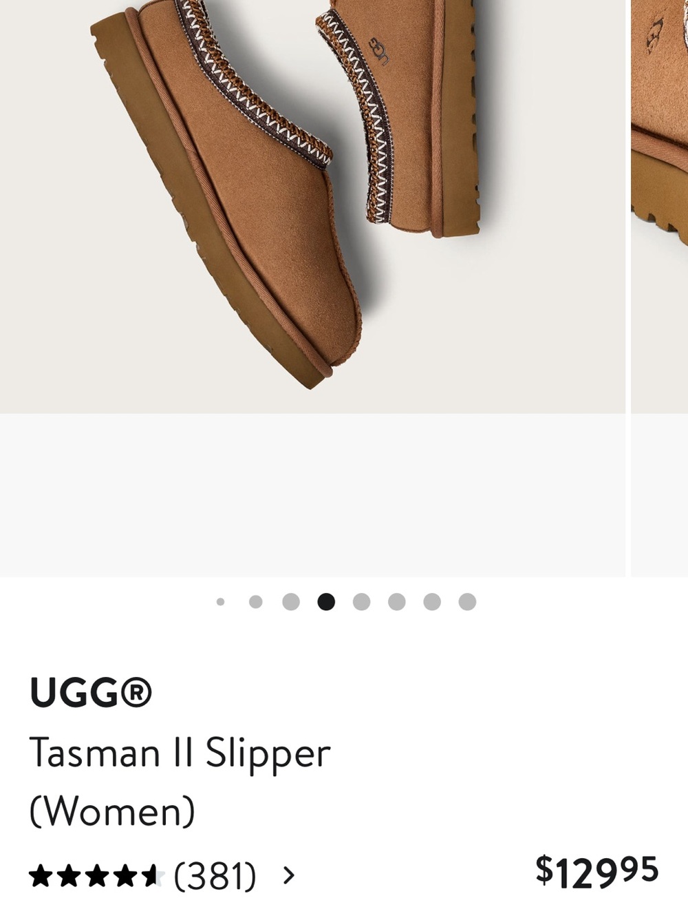 UGG Tasman II Slipper for Women - Chestnut